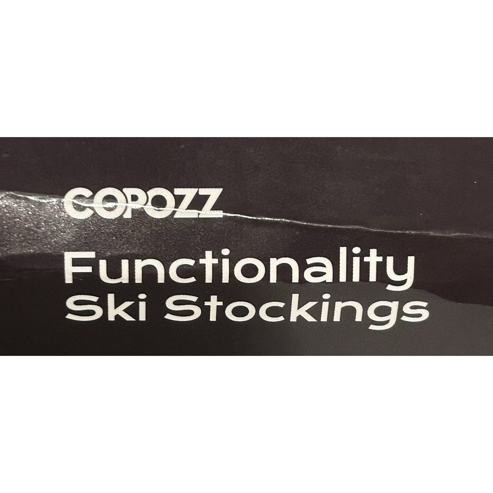 Copozz Ski Socks - Unisex - Navy - Picture 4 of 4